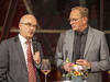 Im Gespräch: Henning Seibert, Vorsitzender des DRV-Fachausschusses Wein (l.) mit DRV-Präsident Franz-Josef Holzenkamp
