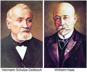 Hermann Schulze-Delitzsch und Wilhelm Haas
